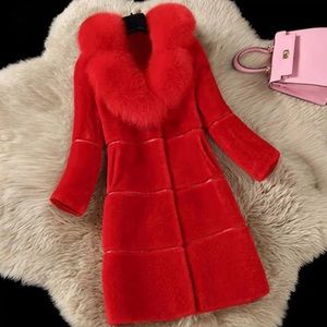 Nice Cozzy Red Ladies Winter Coat